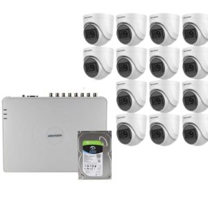 Combo 3 – 16-Channel HD CCTV Kit — 14 Camera Surveillance System