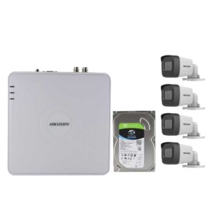 Combo 4 - Channel HD CCTV Kit — 4 Camera Starter System