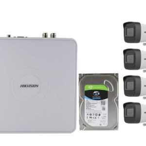 Combo 4 - Channel HD CCTV Kit — 4 Camera Starter System