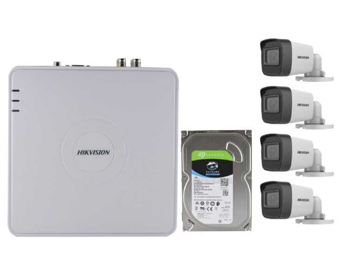 Combo 4 - Channel HD CCTV Kit — 4 Camera Starter System