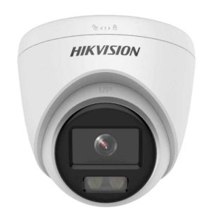 Hikvision HD-TVI Dome 2MP ColorVu Hybrid Light IR 20m Audio 2.8mm IP67