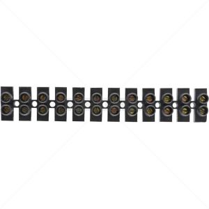 Connector Block - 3A Std Black