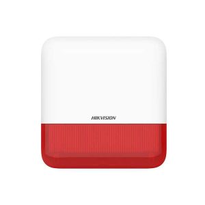 Hikvision AX-PRO Wireless Outdoor Sounder Red