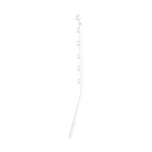 Nemtek Fence Pole - 6Line Square Tube Angled White