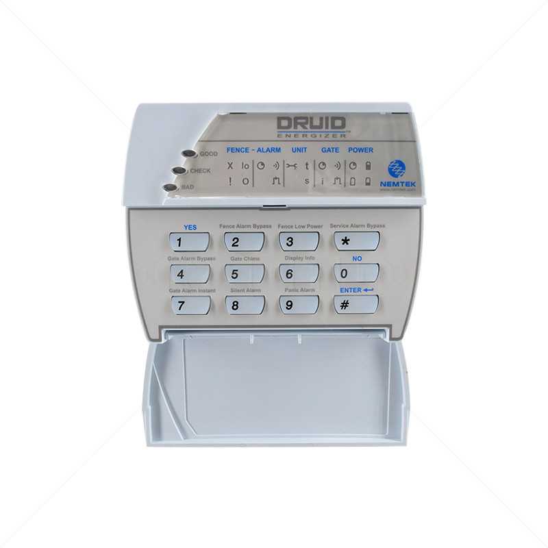 Nemtek Fence Energizer Keypad - LCD For DRUID - 1 Zone