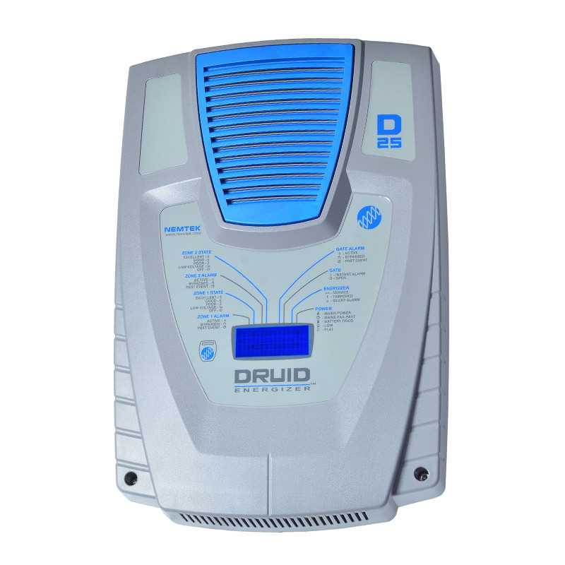 Nemtek Energizer - DRUID 25 LCD 5 Joule 2 Zone