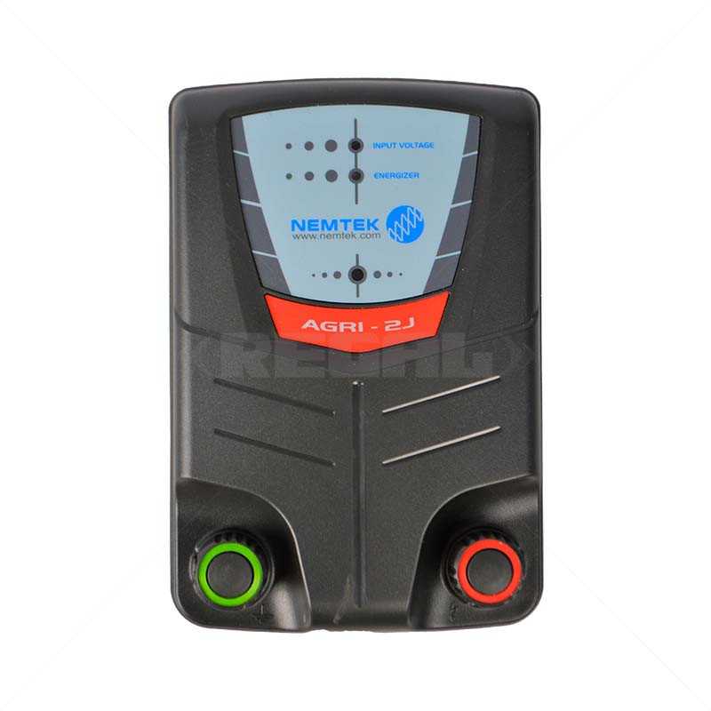 Nemtek Agri Energizer Agri 2J 20km Energizer Battery /Mains