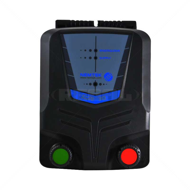 Nemtek Agri Energizer Agri 3J 30km Energizer Batt/ Mains (+ Charger)