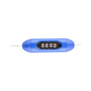 Electric Fence HV Timed Light Stainless Steel Blue