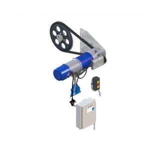 Nice Roller Shutter Motor RS 500 AC + W/Con + C/Wheel + Chain