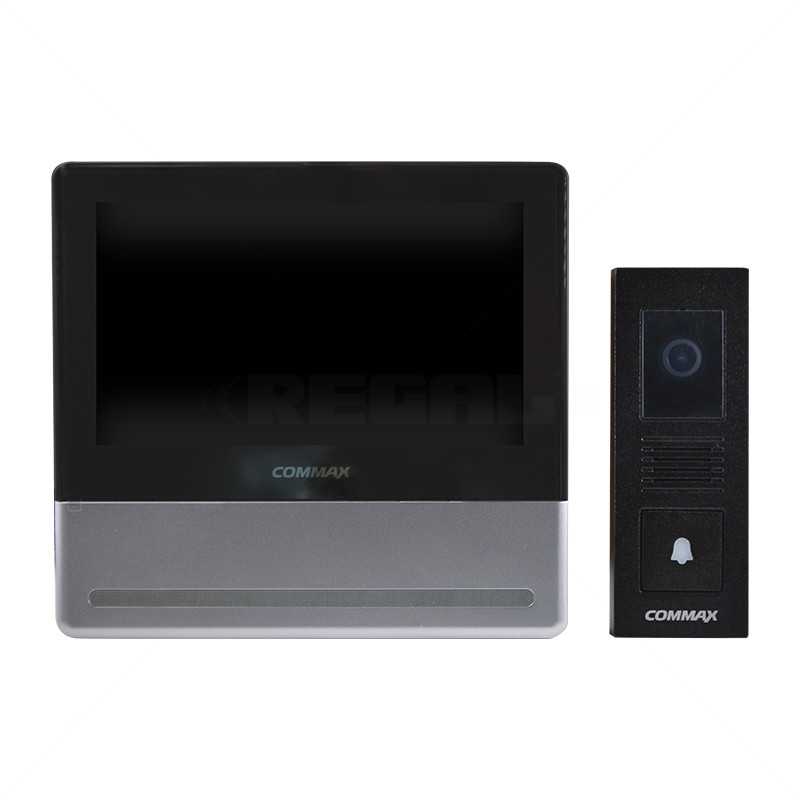Commax 7" Neo Silver Video Intercom Cell Kit