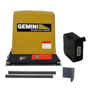 Gemini DC Slider With Base Plate Battery 2 X Tx3 4m Steel Rack GEMLINK