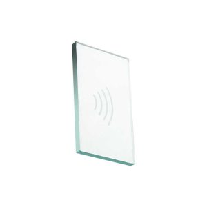 Paxton Net2 Reader Insert - Architectural Glass With Logo