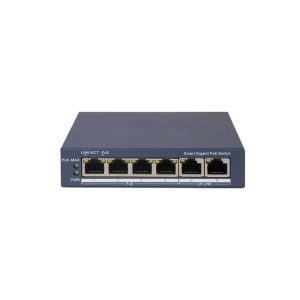 Hikvision 4 Port Gigabit PoE Smart + 2 Gbps RJ45 Switch