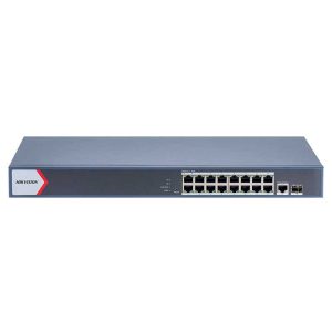 Hikvision 16 Port Gigabit PoE Smart + 1 Gbps RJ45 + 1 Gbps SFP Switch