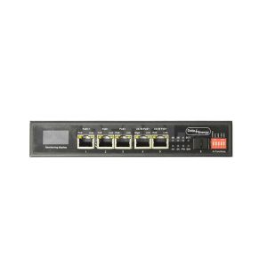 DATAENERGY Solar Switch 5 Port PoE Gigabit + 1 SFP (15A MPPT)