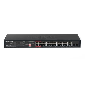 Mercusys 28-Port Gigabit Rackmount Switch With 24-Port PoE+