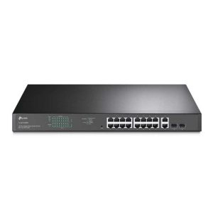 Omada 18 Port Gigabit Easy Smart PoE Switch + 2 X Gigabit RJ45/SFP