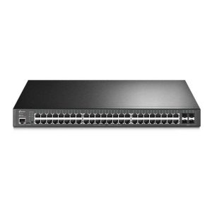 Omada 52 Port Gigabit L2+ Managed Switch, 48-Port PoE + 4 SFP Ports
