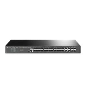JetStream 24-Port SFP L2+ Managed Switch With 4 X 10GE SFP+ Slots