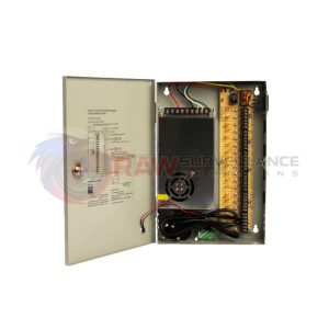 Power Supply CCTV 18way 20Amp Distribution Box