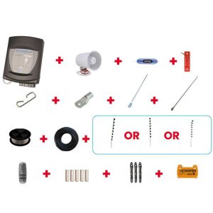 Nemtek Electric Fence Coastal 8 Line 40 Pole Installer Kit