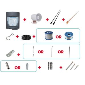 Electric Fence Inland 8 Line 40 Pole Installer Kit