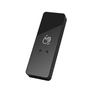 Securi-Prod Touchless Exit Button Surface Mount Black 12/24VDC NO,NC