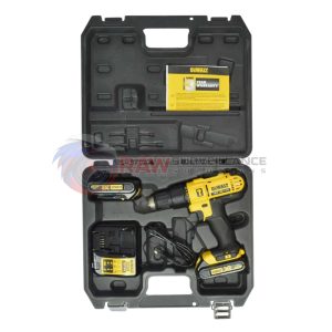 DeWalt Hammer Drill Driver Kit 18VDC XR Li-Ion Incl 100pc Dril Bit Set